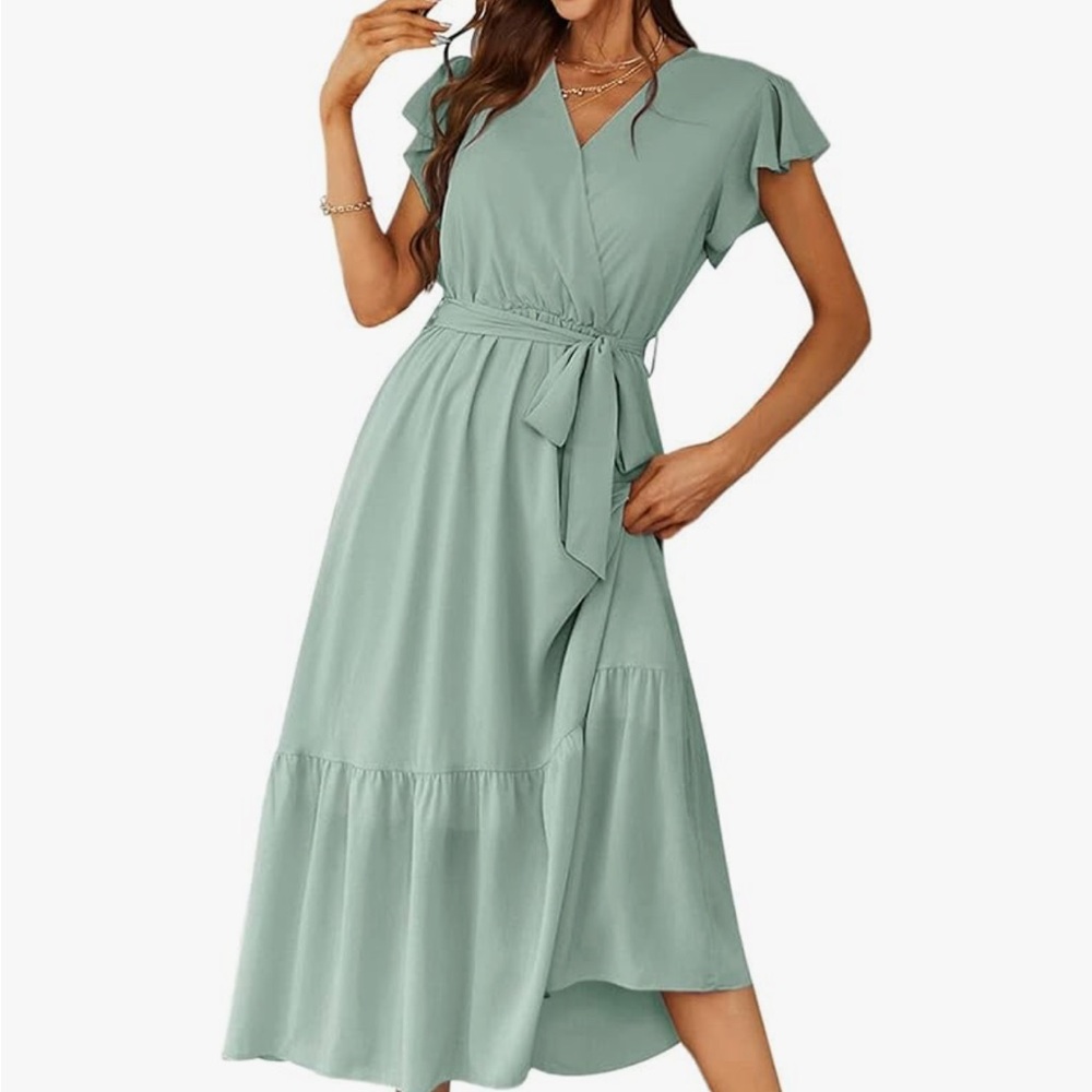 NWOT Pretty Garden Mint Green Dress